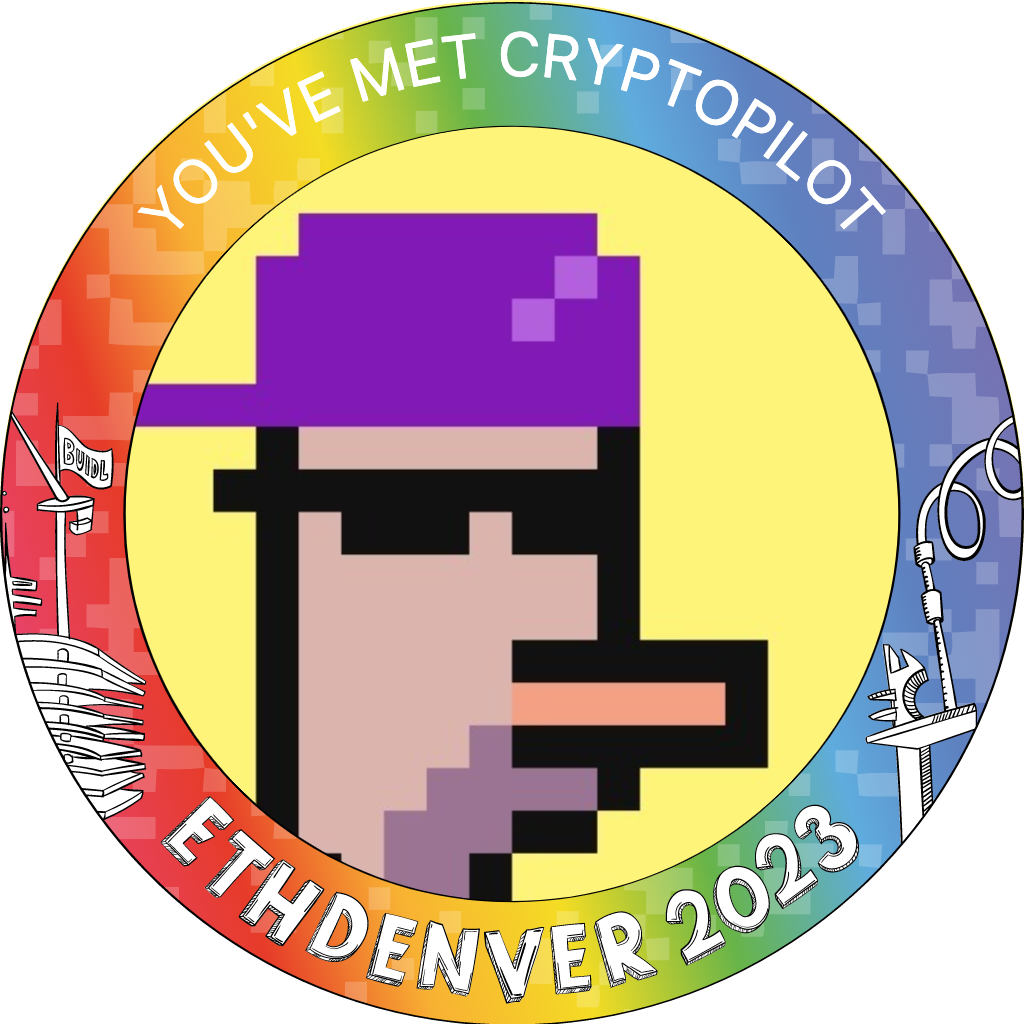 You've met Cryptopilot at ETHDenver 2023 POAP image