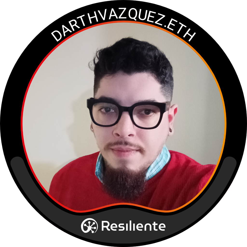 You've met darthvazquez.eth from Resiliente POAP image