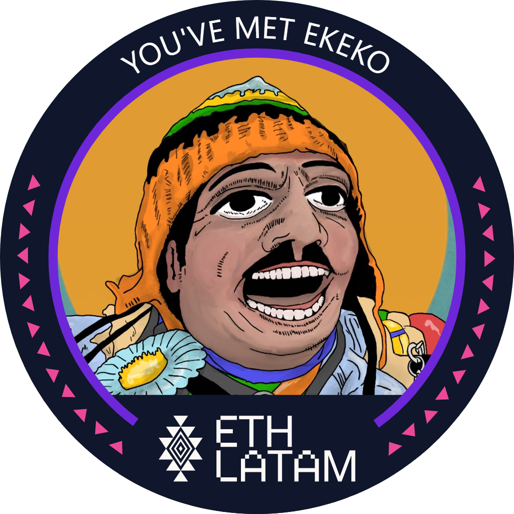 You've met ekeko at ETHLatam '22 POAP image