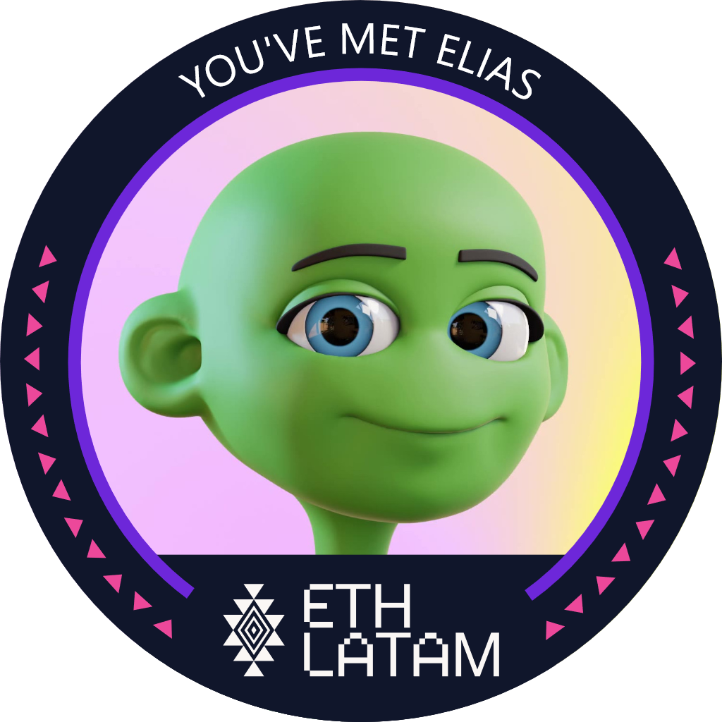You've met Elias at ETHLatam '22 POAP image