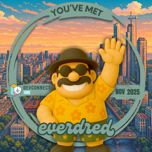 You've met everdred at Devconnect in Buenos Aires! POAP image