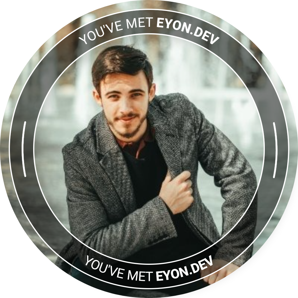You've met eyon.dev - September 2022 POAP image