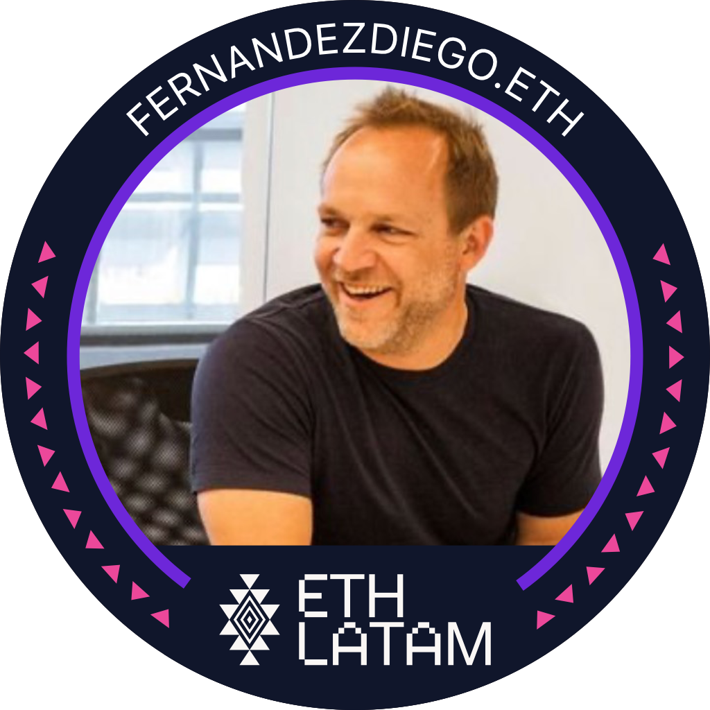 You've met fernandezdiego.eth at ETHLatam '22 POAP image