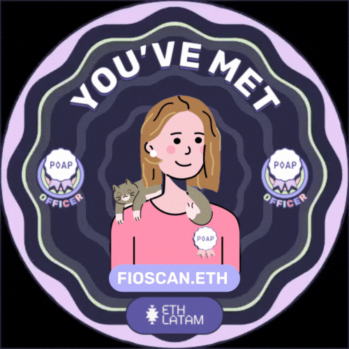 You've met Fio @ ETHLatam BA  POAP image