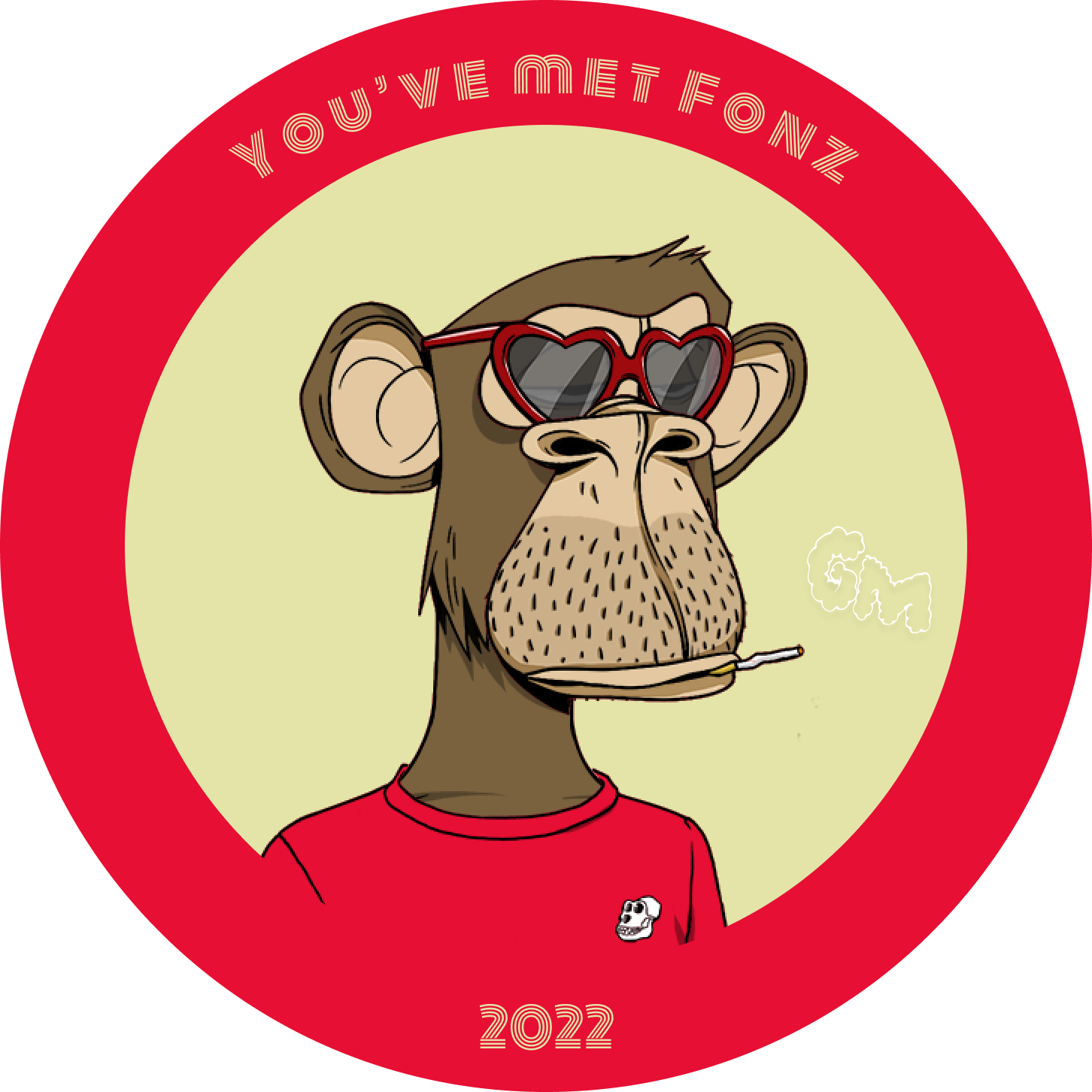You've met Fonz in 2022! POAP image