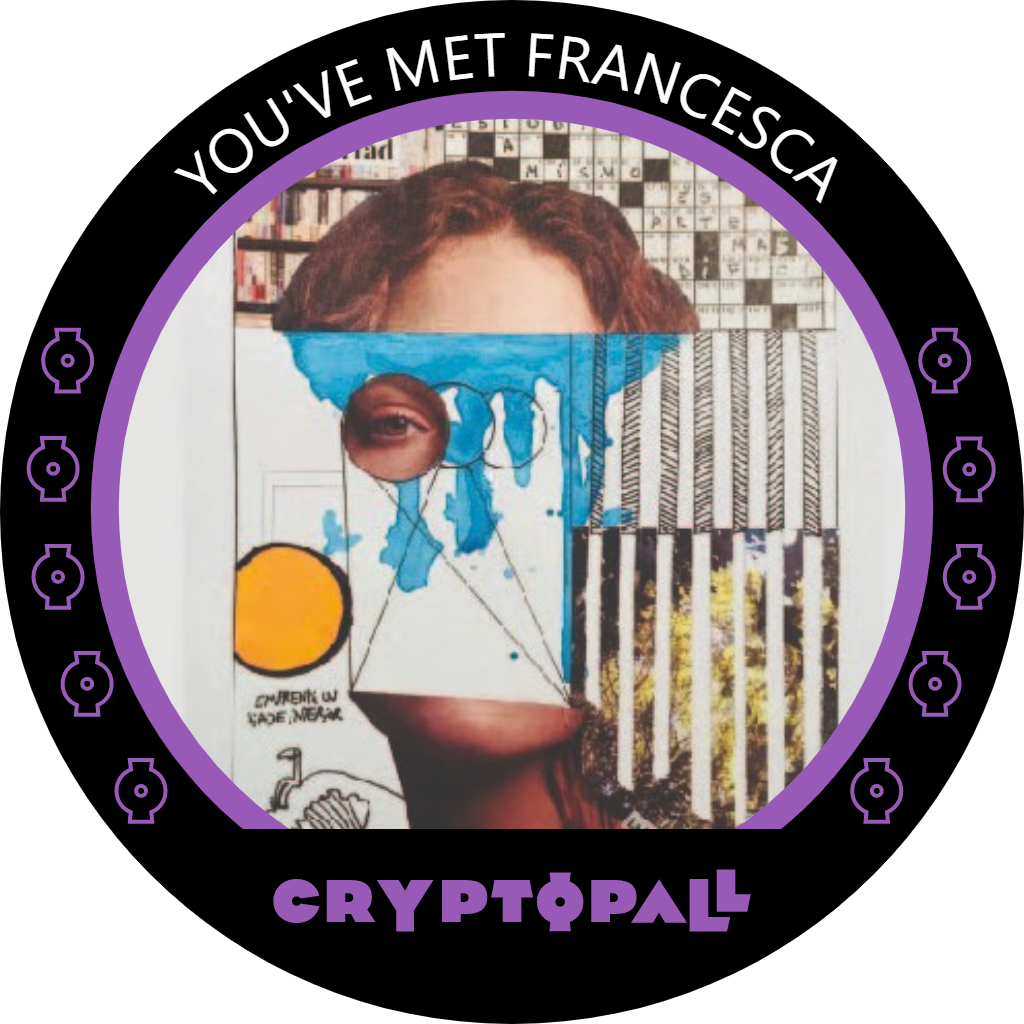 You've met Francesca at Cryptopall '22 POAP image