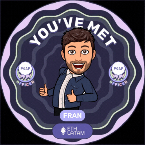 You've met Frann on EthLatam 2022! POAP image