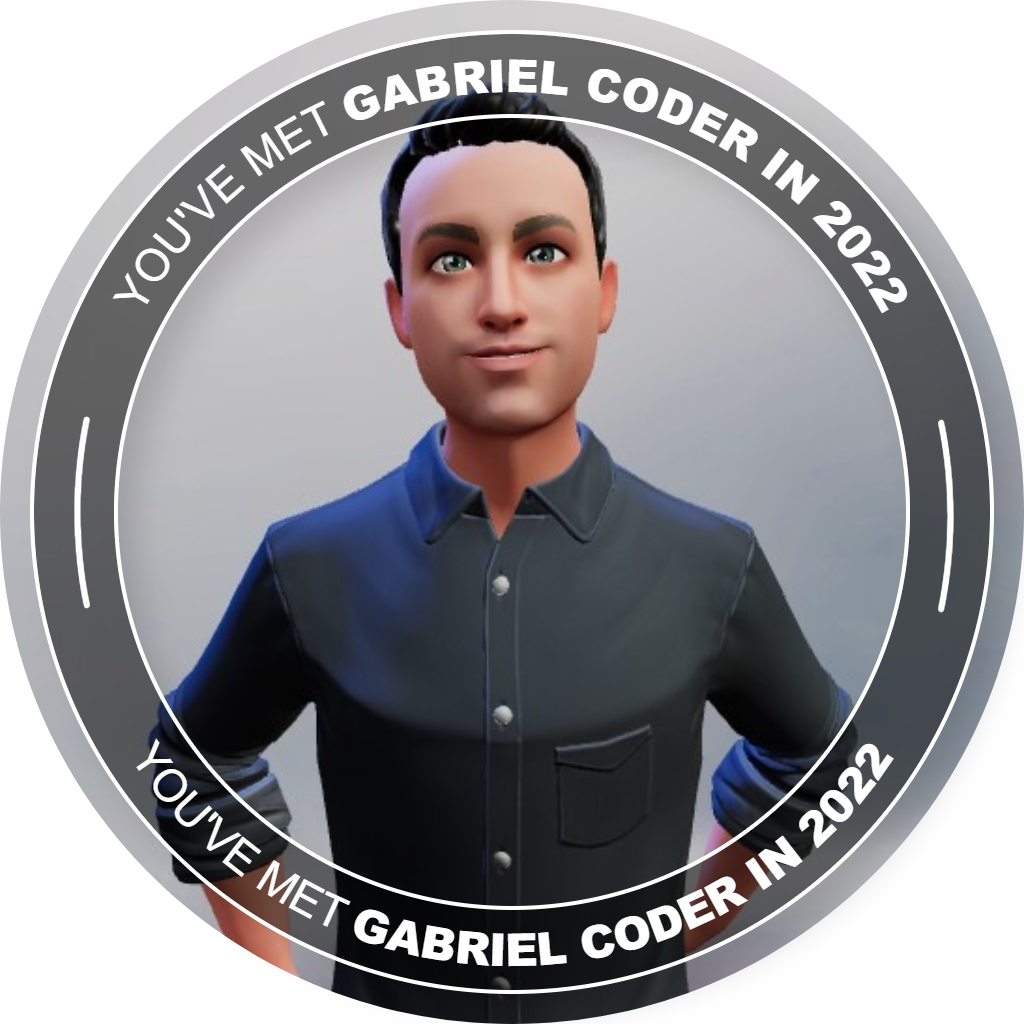 You've met Gabriel Coder in 2022 POAP image