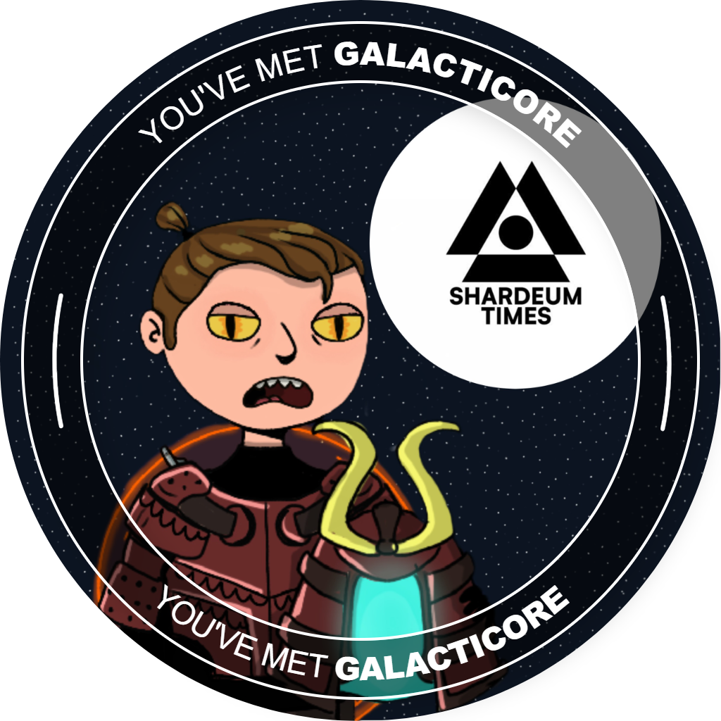 You've met Galacticore - November 2022 POAP image