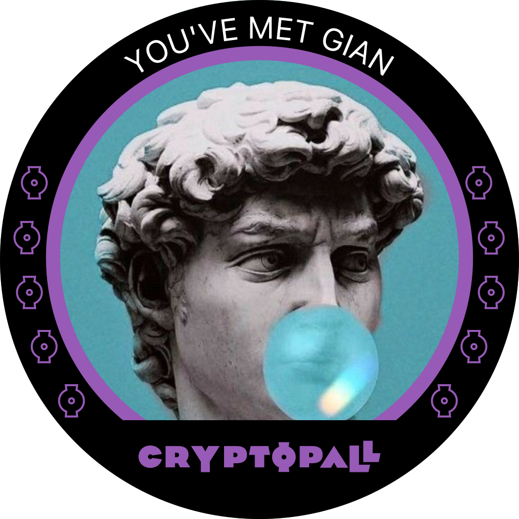 You've met Gian at Cryptopall '22 POAP image