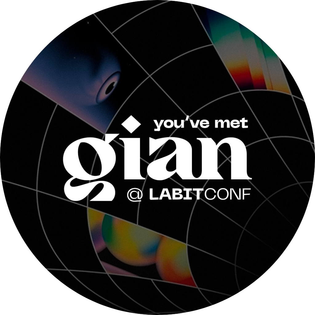 You've met gian @ LABITCONF POAP image