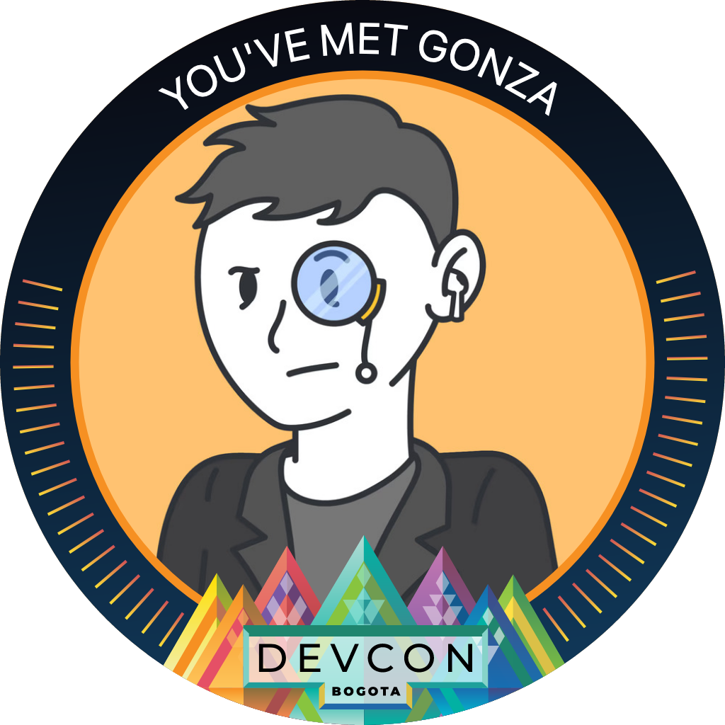 You've met Gonza at Devcon Bogota '22 POAP image