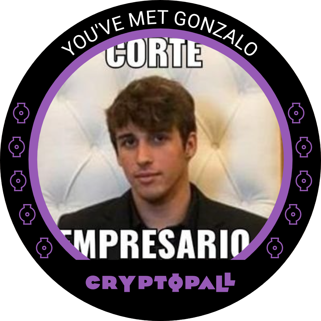 You've met Gonzalo at Cryptopall '22 POAP image