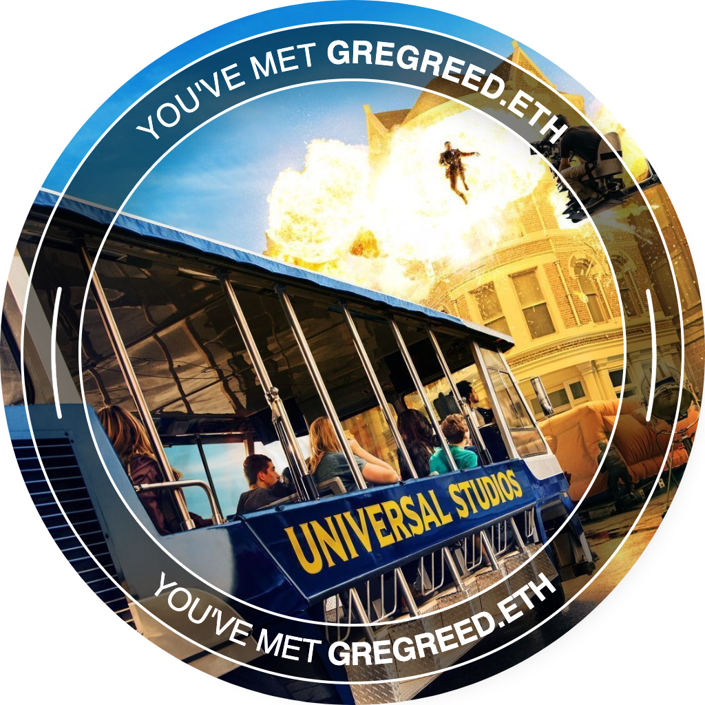You've met gregreed.eth - March 2023 POAP image