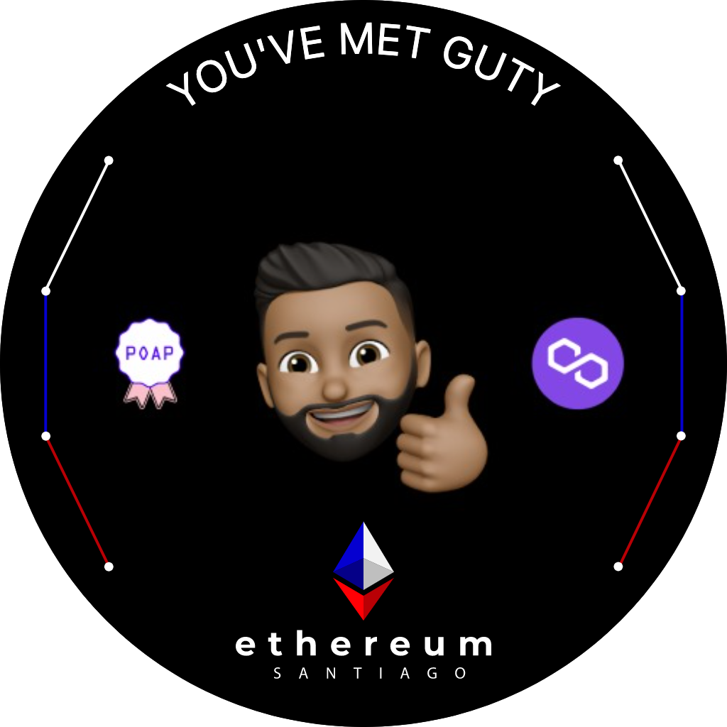 You've met Guty at ETH Santiago '22 POAP image