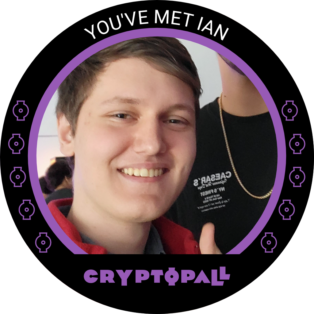 You've met Ian at Cryptopall '22 POAP image