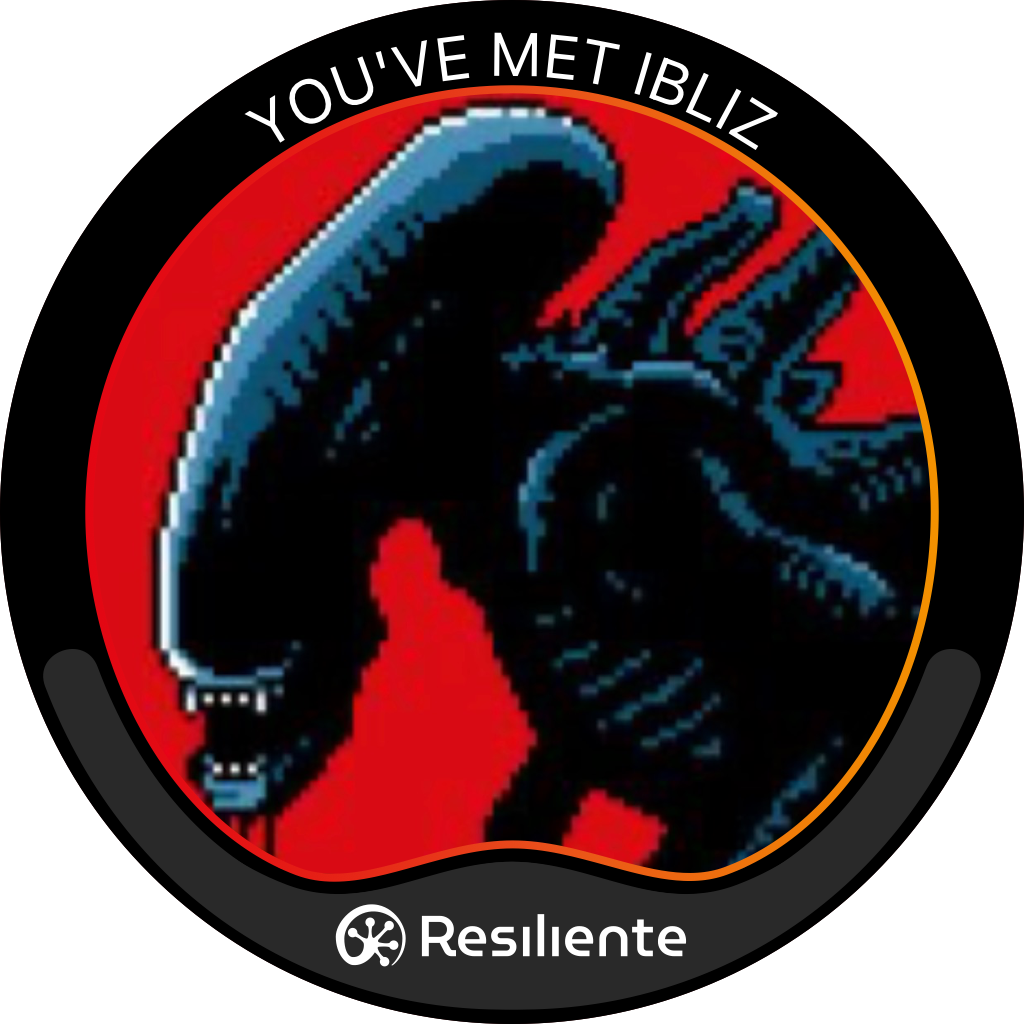 You've met IbLiZ from Resiliente POAP image