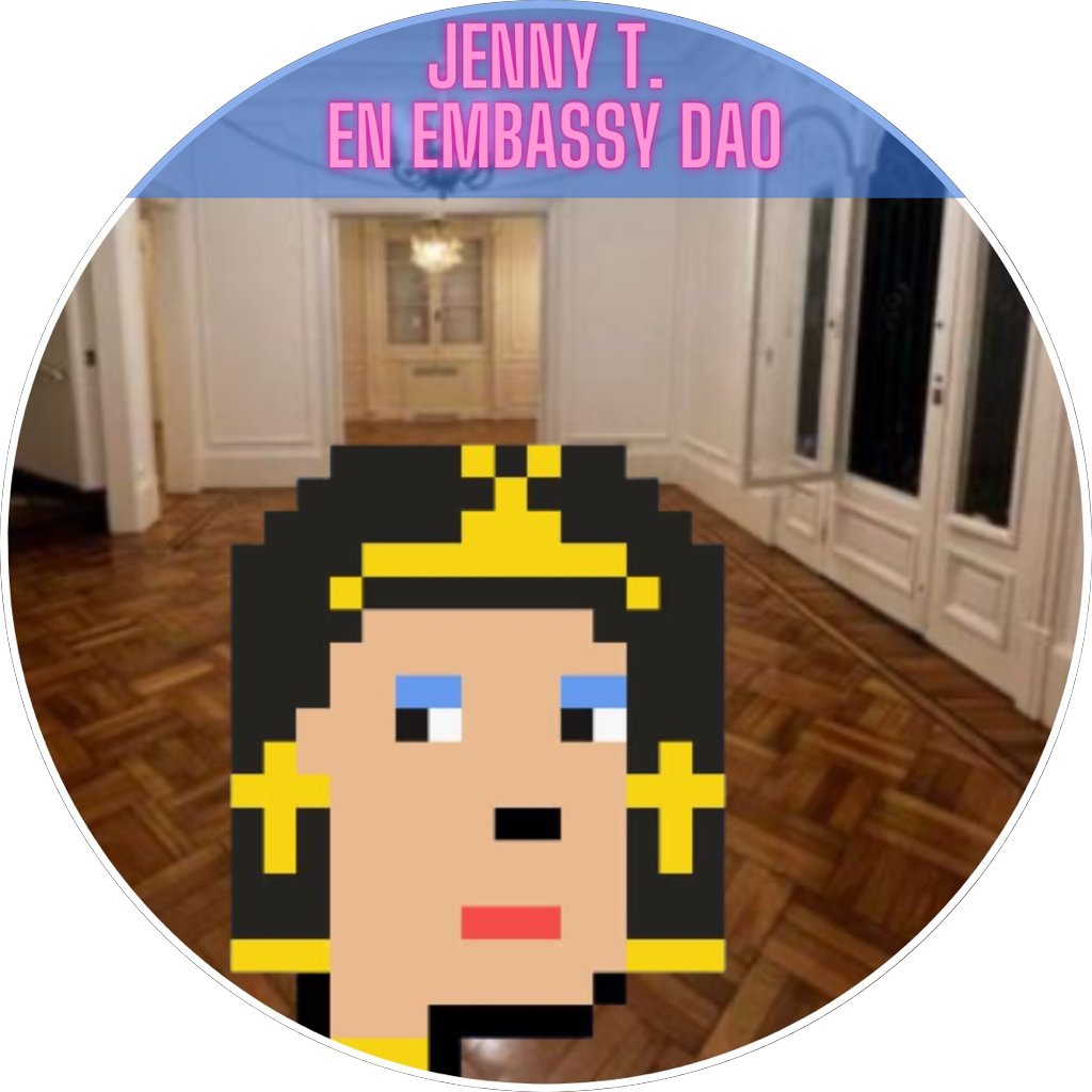 You've met Jenny T. - Embassy DAO POAP image