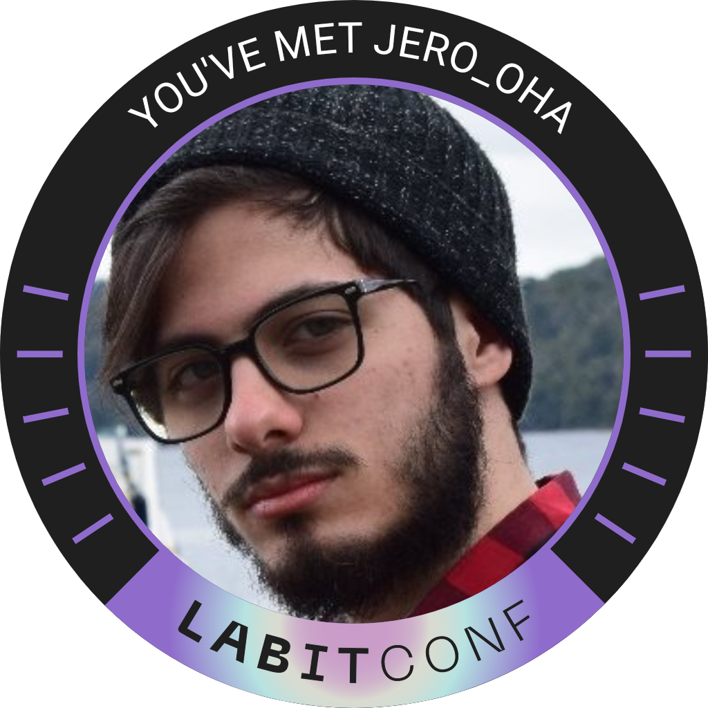You've met Jero_oha at LABITCONF '22 POAP image