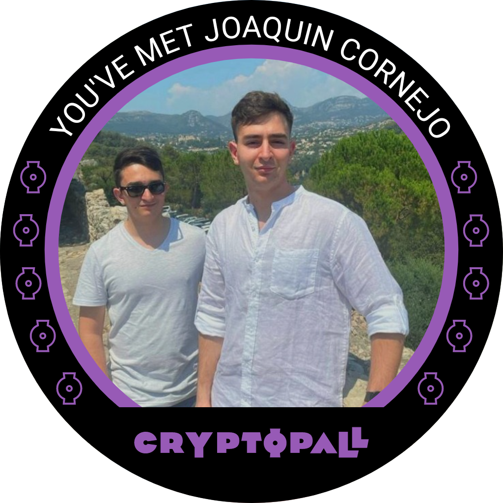 You've met Joaquin Cornejo at Cryptopall '22 POAP image