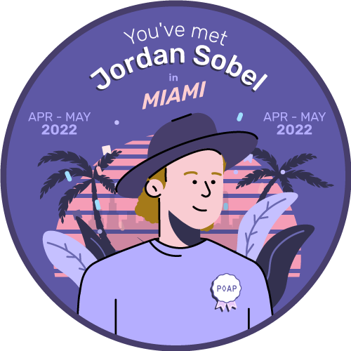You've met Jordan in Miami 2022  POAP image