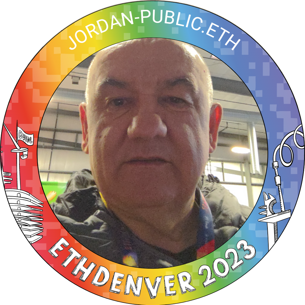 You've met jordan-public.eth at ETHDenver 2023 POAP image