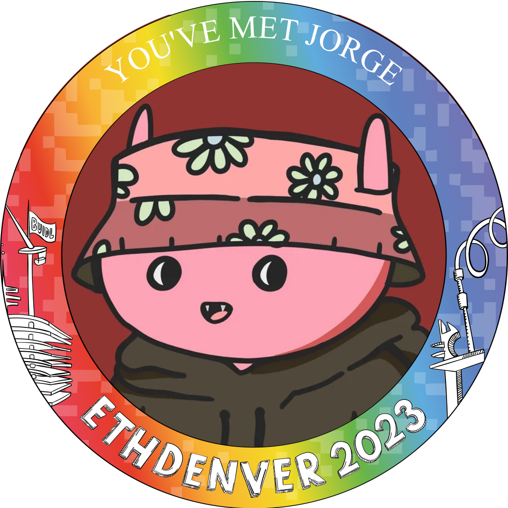 You've met Jorge at ETHDenver 2023 POAP image