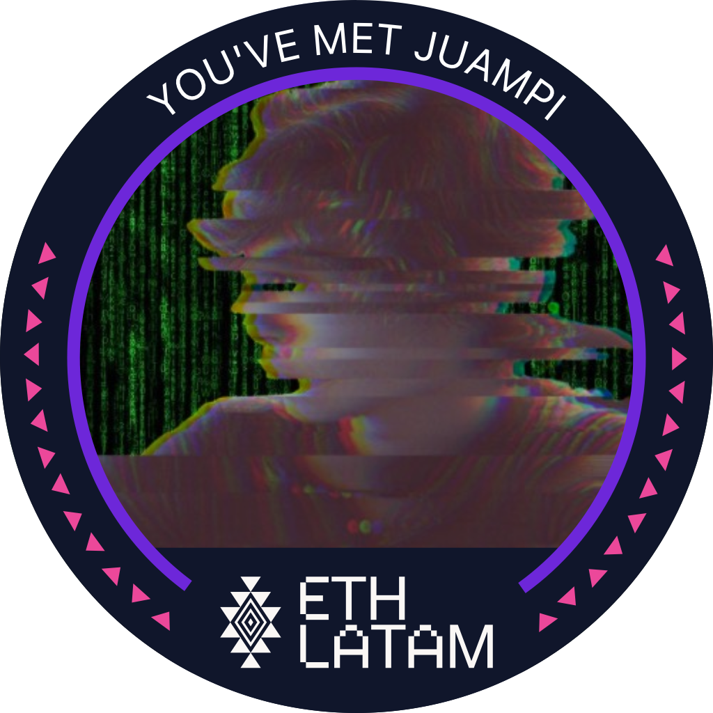 You've met Juampi at ETHLatam '22 POAP image