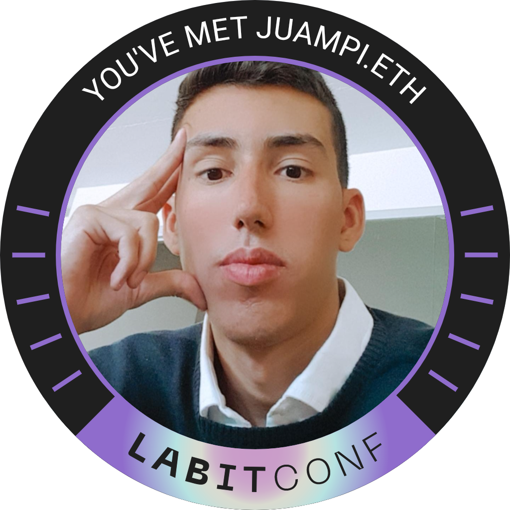You've met Juampi.eth at LABITCONF '22 POAP image