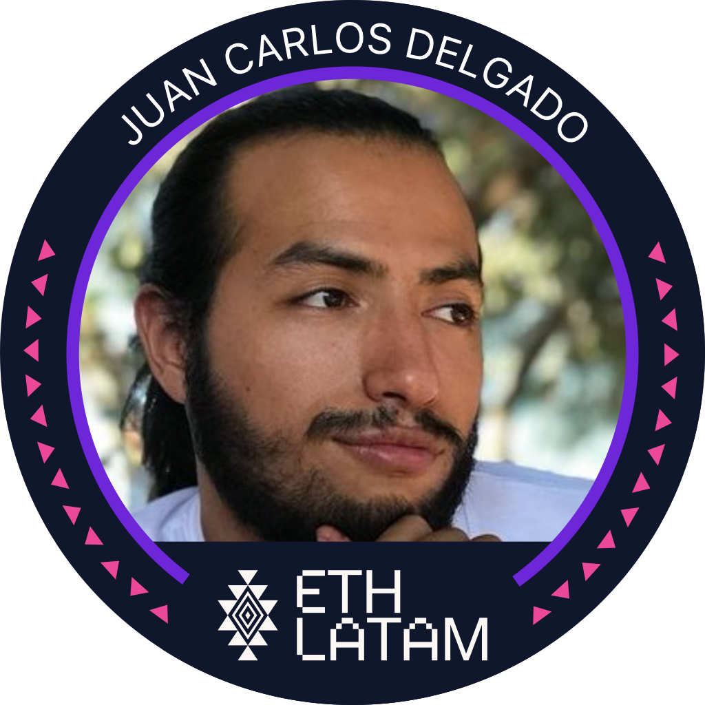You've met Juan Carlos Delgado at ETHLatam '22 POAP image