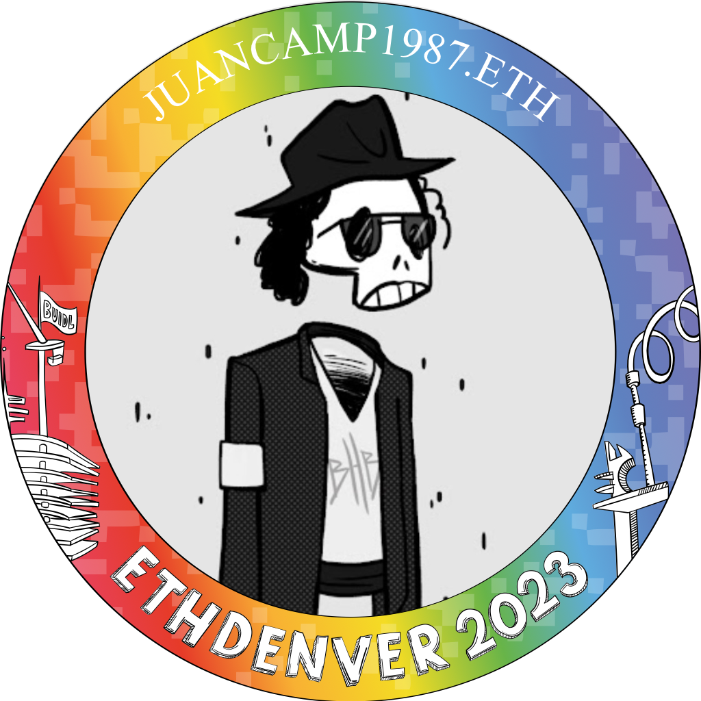 You've met juancamp1987.eth at ETHDenver 2023 POAP image