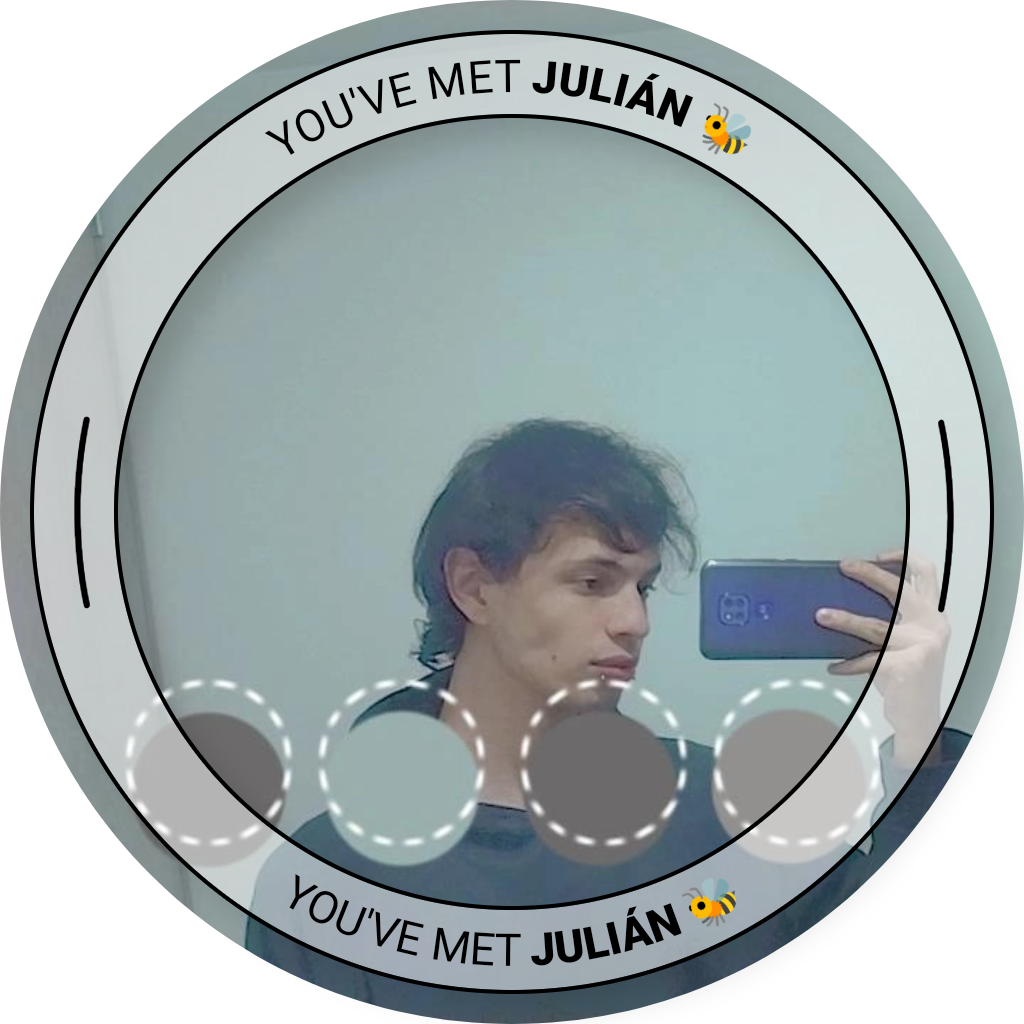 You've met Julián 🐝 - October 2022 POAP image