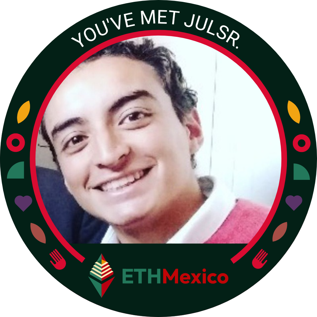 You've met JulsR. - August 2022 POAP image