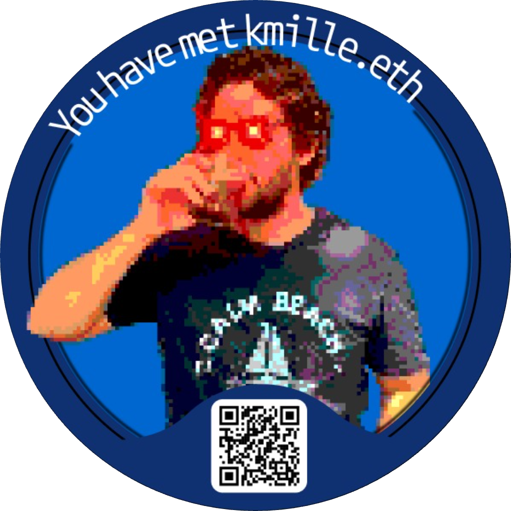 You've met kmille.eth  POAP image