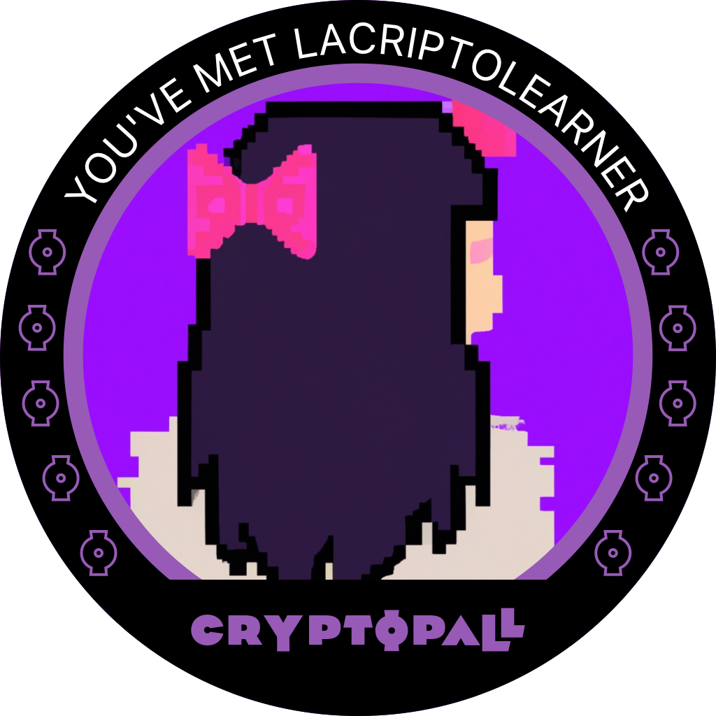 You've met Lacriptolearner at Cryptopall '22 POAP image