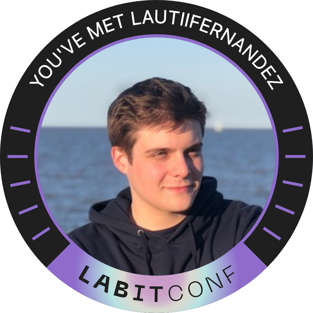 You've met LautiiFernandez at LABITCONF '22 POAP image