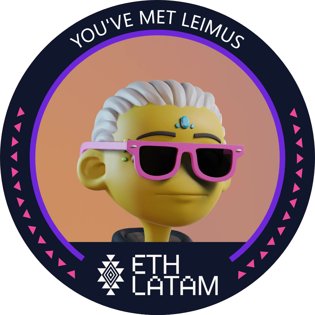 You've met Leimus at ETHLatam '22 POAP image