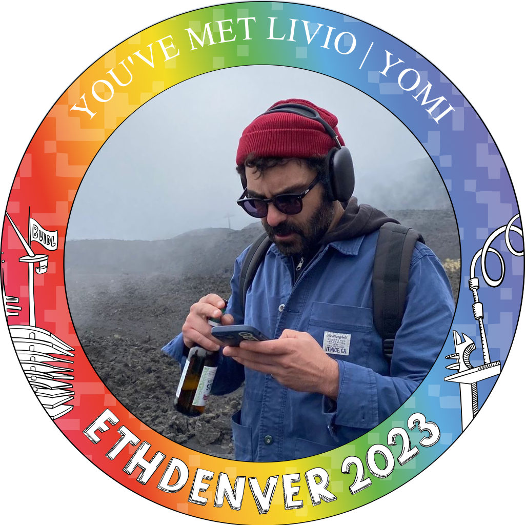 You've met Livio | YOMI at ETHDenver 2023 POAP image