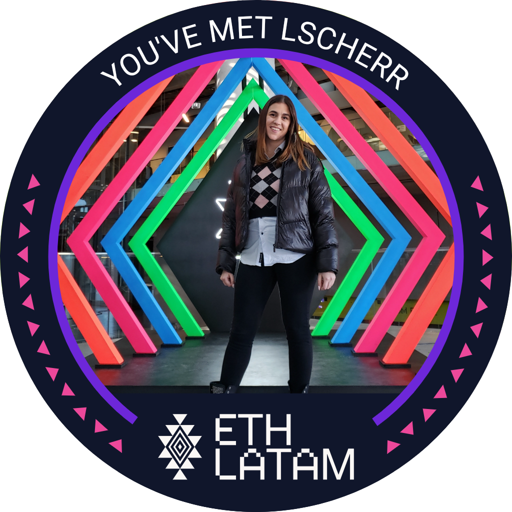 You've met Lscherr at ETHLatam '22 POAP image