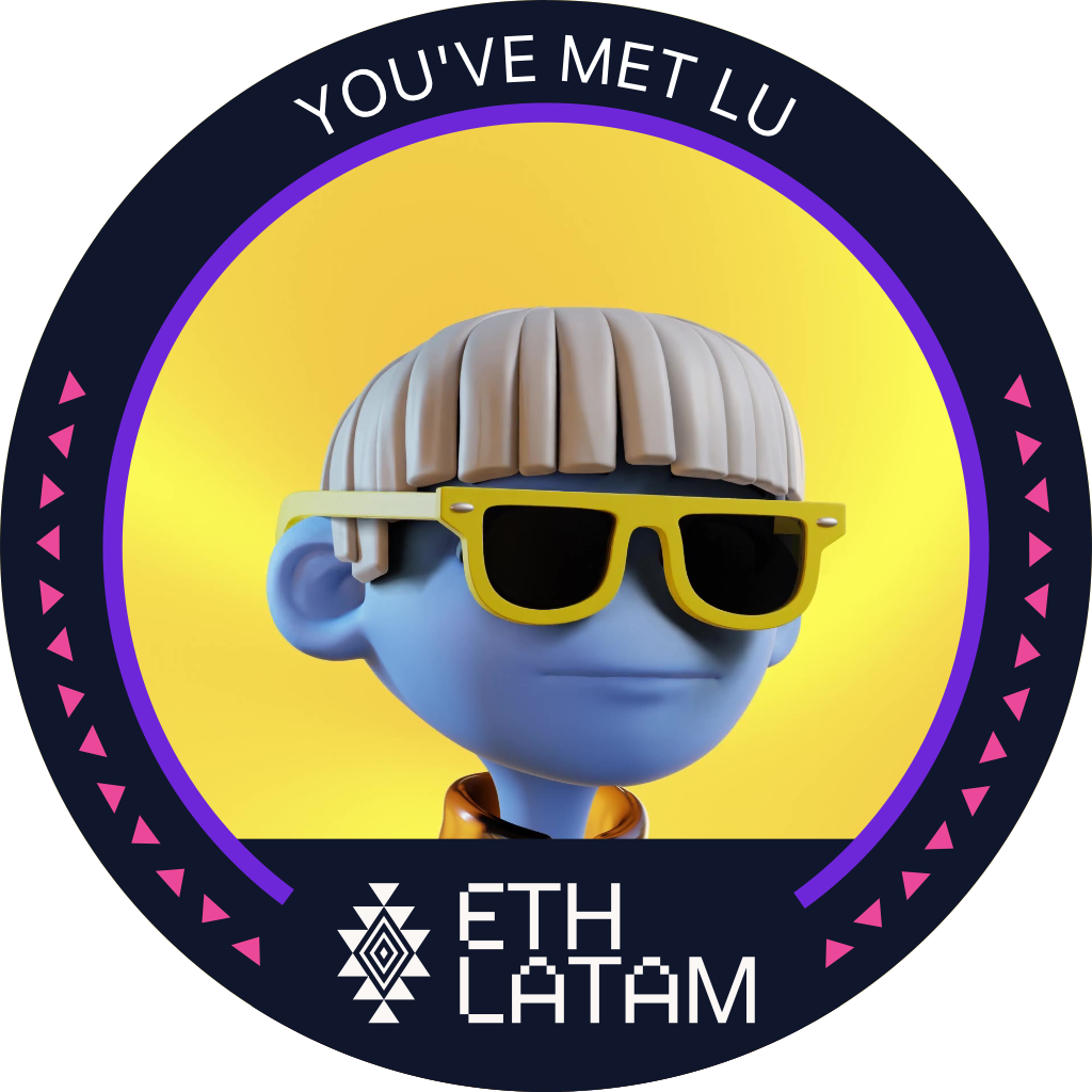 You've met Lu at ETHLatam '22 POAP image