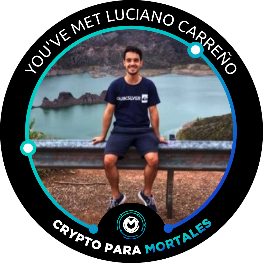 You've met Luciano carreño at Crypto para mortales '22 POAP image