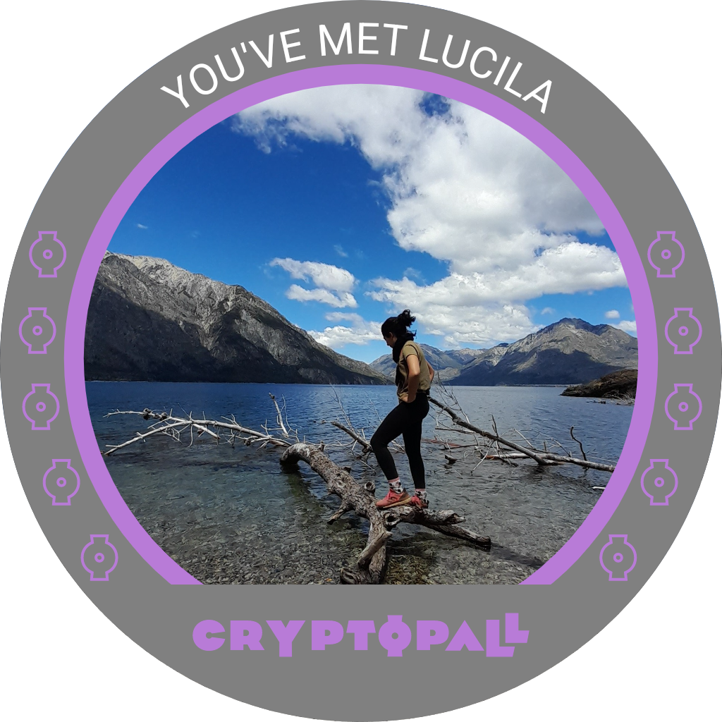 You've met Lucila at Cryptopall '22 POAP image