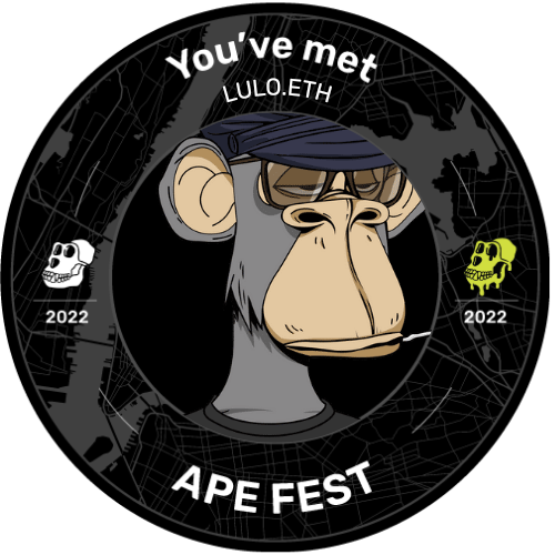 You’ve Met LULO.ETH at NFT NYC 2022 POAP image