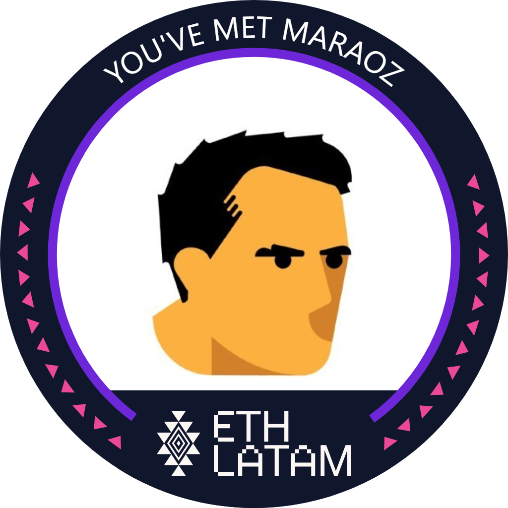 You've met maraoz at ETHLatam '22 POAP image
