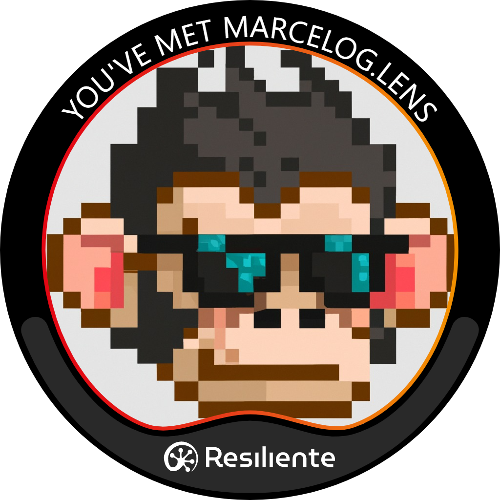 You've met marcelog.lens from Resiliente POAP image