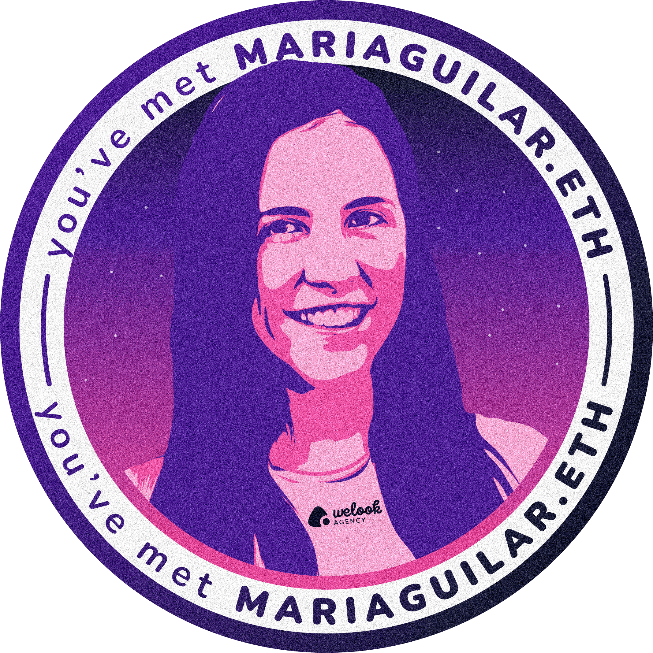 You've met mariaguilar.eth - 2022 POAP image