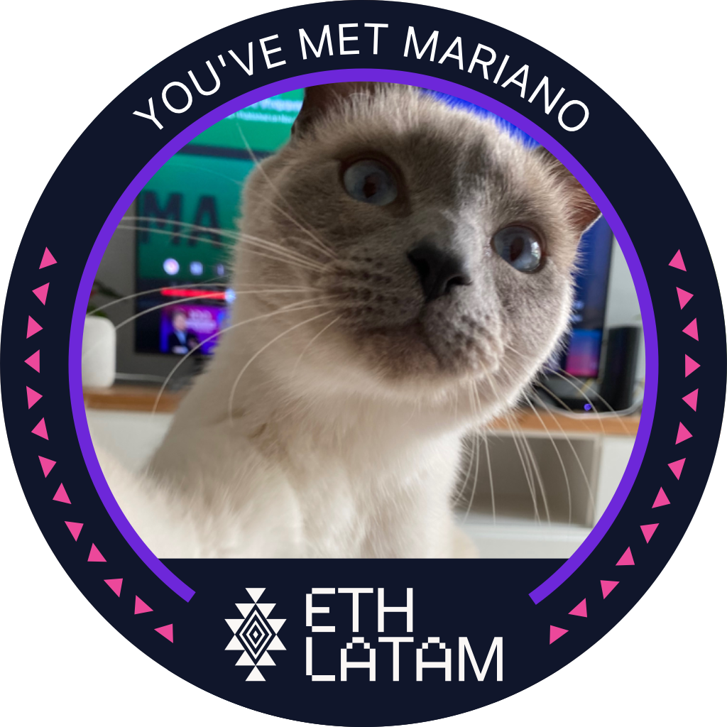 You've met Mariano at ETHLatam '22 POAP image