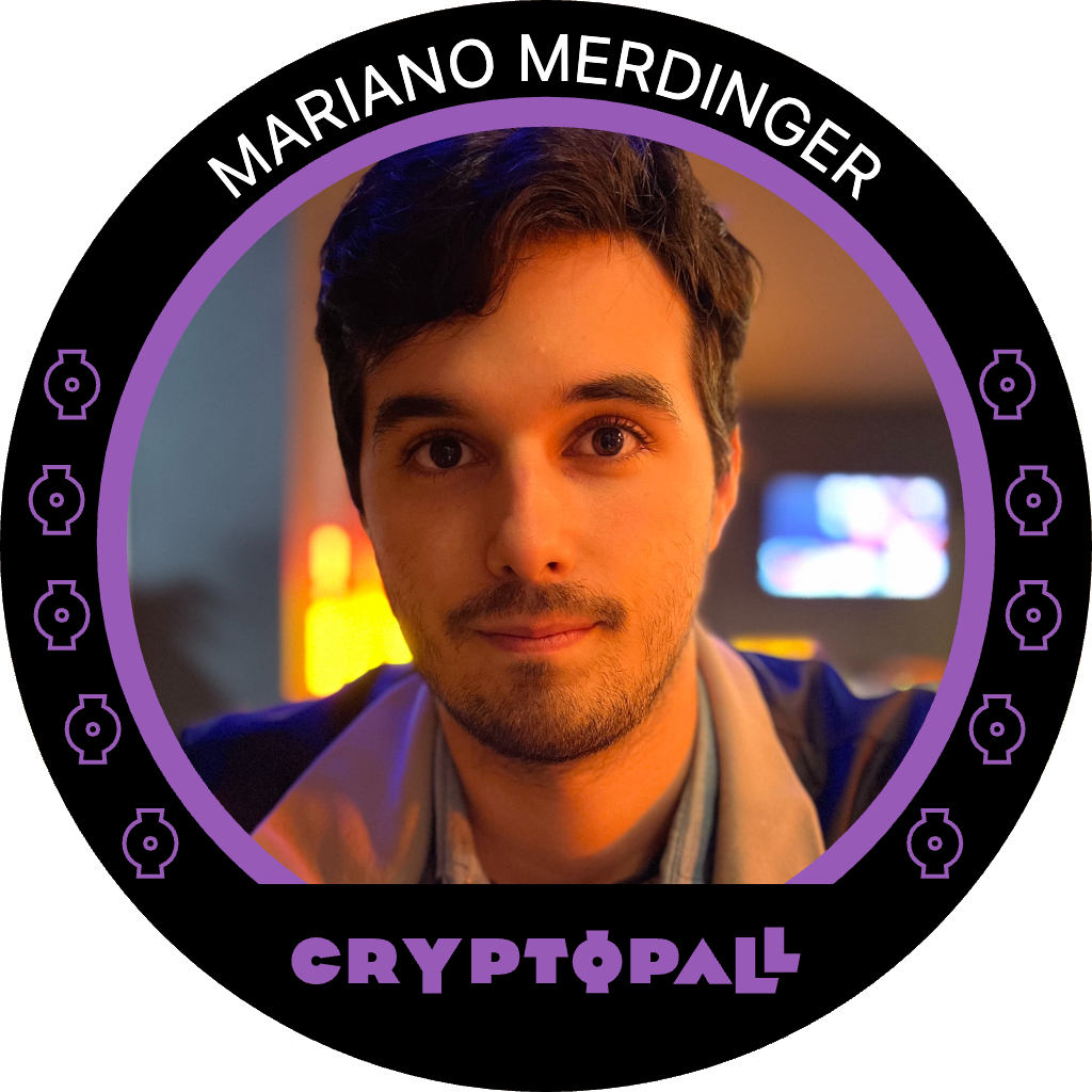 You've met Mariano Merdinger at Cryptopall '22 POAP image