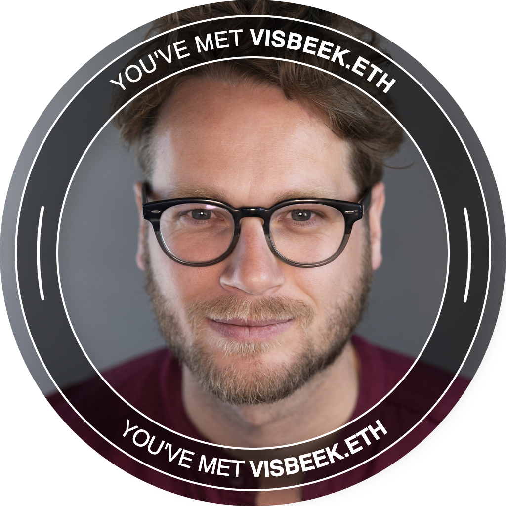 You've met Mark Visbeek – visbeek.eth – October '22 POAP image