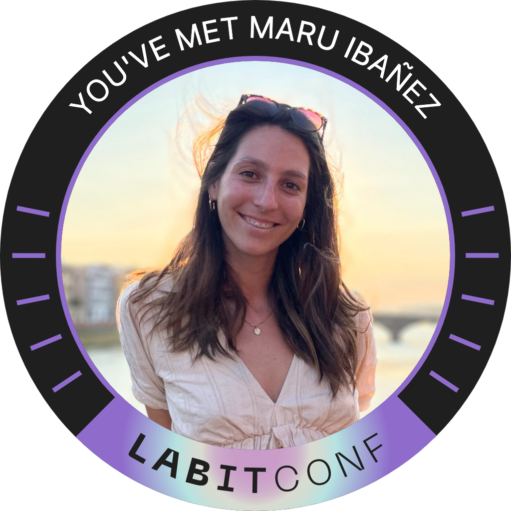 You've met maru Ibañez at LABITCONF '22 POAP image